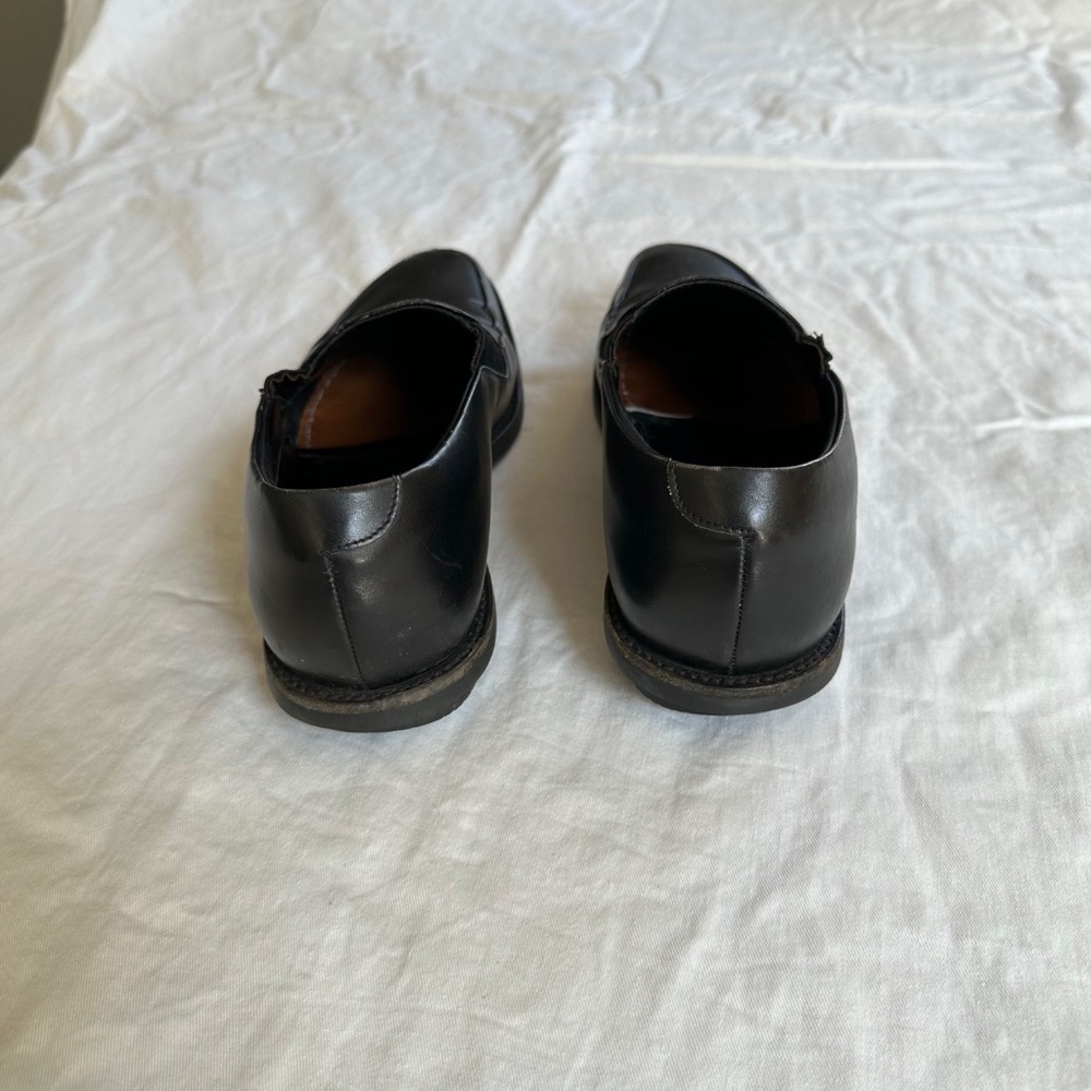 Mens Black Prada Moccasins, size 7 - Picture 4 of 5